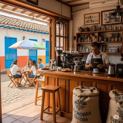 Coffee tour icon