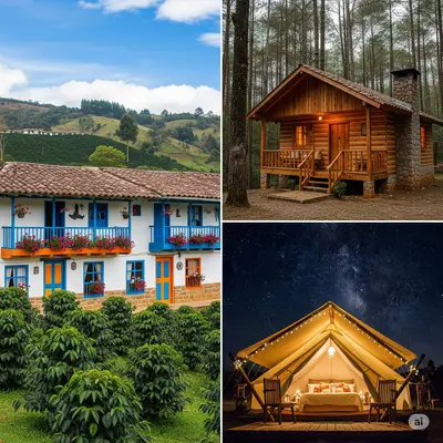 Where to Stay in Quindío: Glampings, Farms, and Hotels